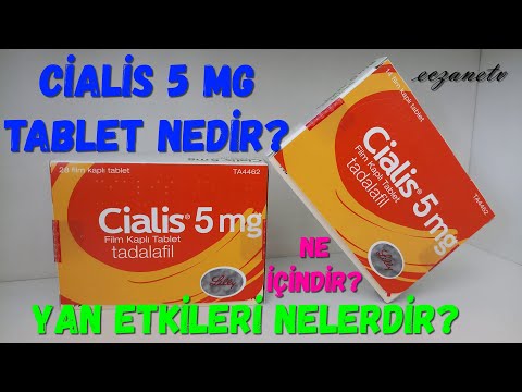 Cialis 5 MG Tablet Nedir? Cialis Tabletin Yan Etkileri Nelerdir? Cialis Tablet Nasıl Kullanılır?