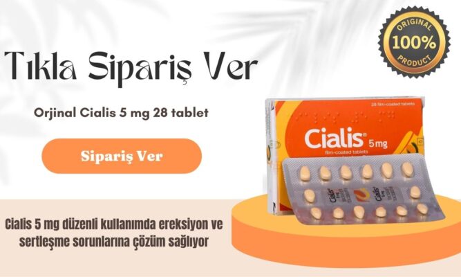 Orjinal Cialis 5 mg 28 film tableti web sitemizden sipariş verebilirsiniz.